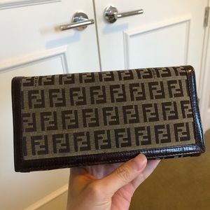 Fendi long wallet